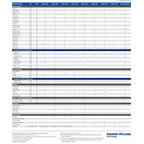 Kynar aluminum chimney cap standard color options — 25 colors available including bronze, gray, green, and red tones